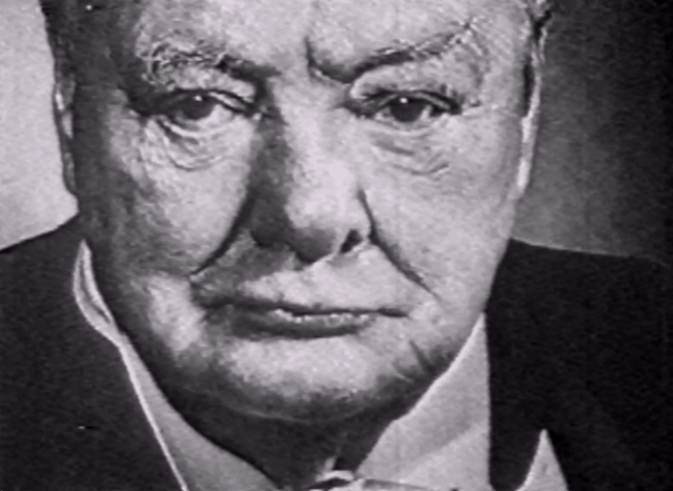 Last photo of Winstone S. Churchill